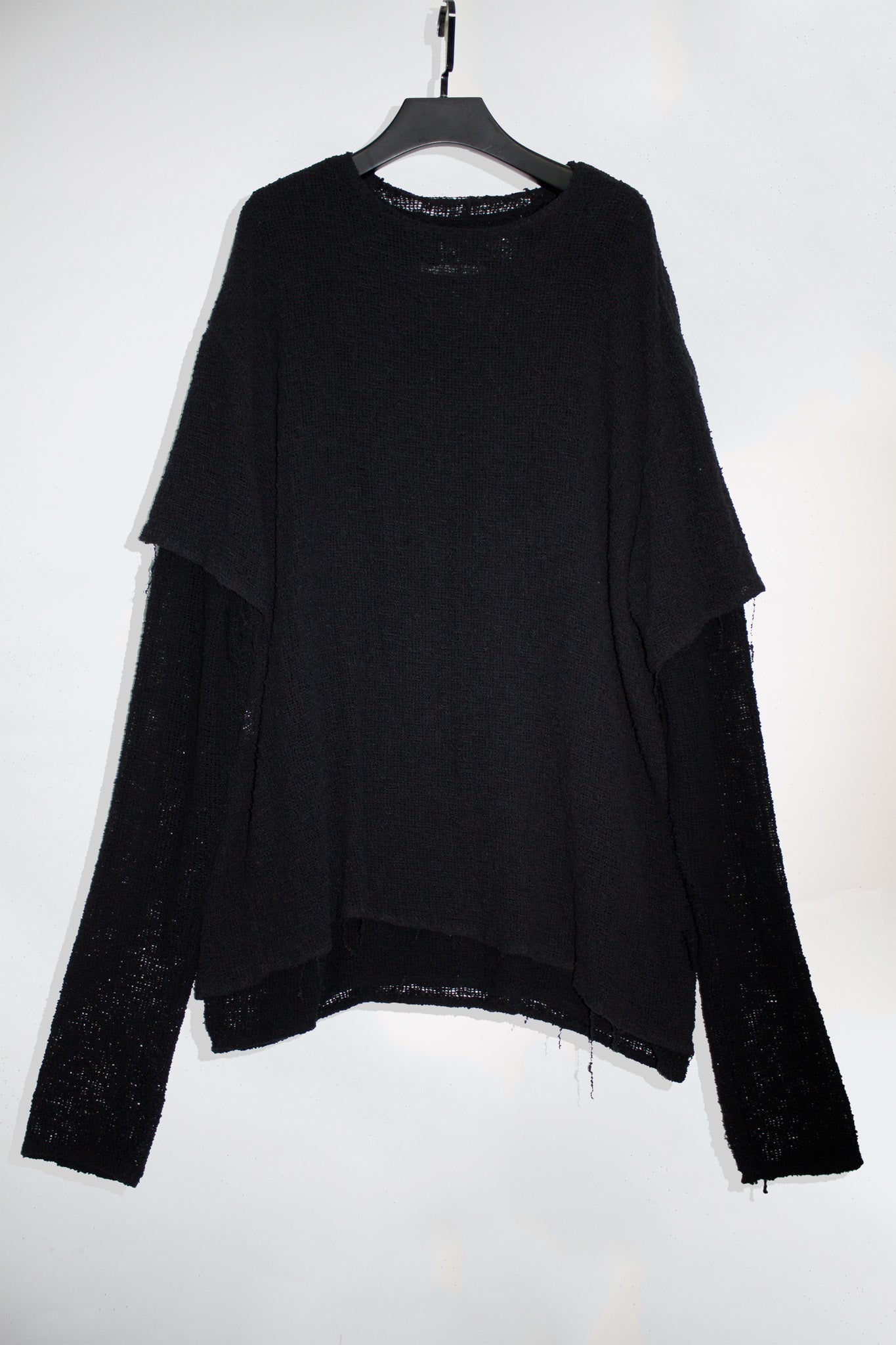 IIMIIY2 wEb double-layer knit sweater | hartwellspremium.com