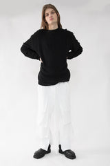 Double Layer Knit Sweater