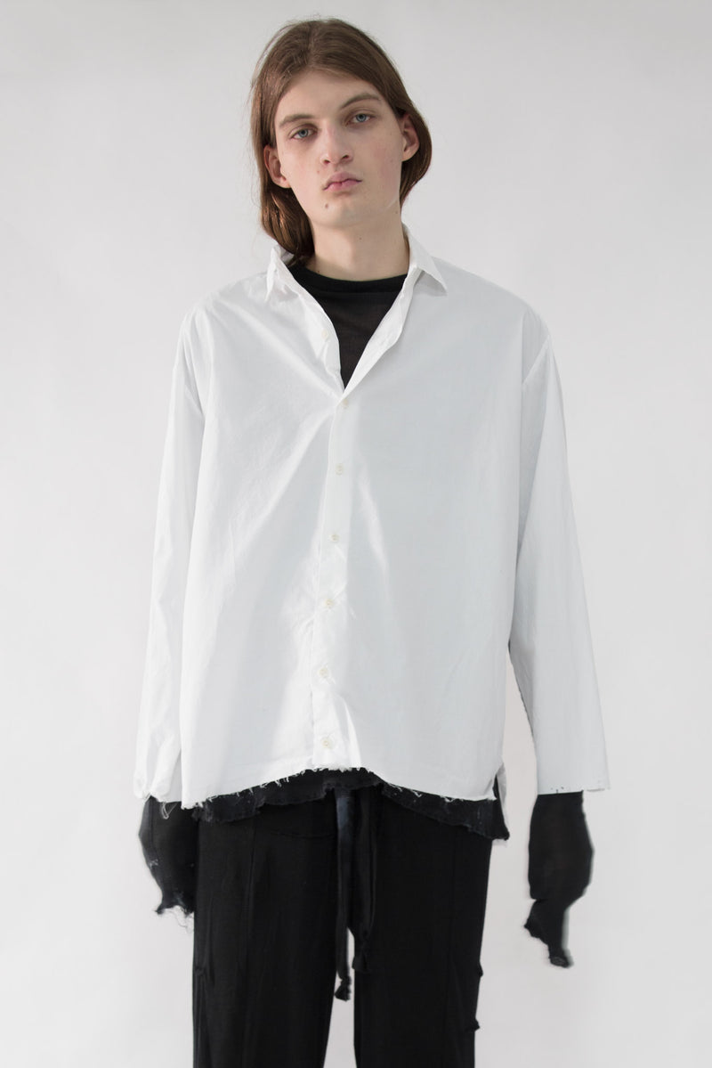 Deconstructed Sleeve Shirt