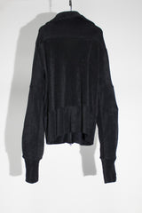 Velour Zip Sweater - CARL IVAR