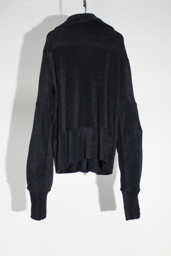 Velour Zip Sweater - CARL IVAR