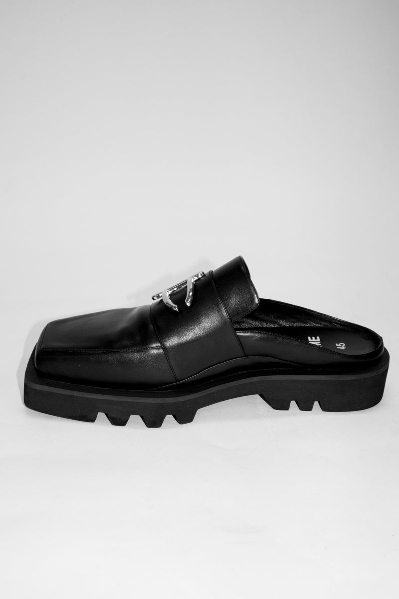 Leather Slip In Loafers