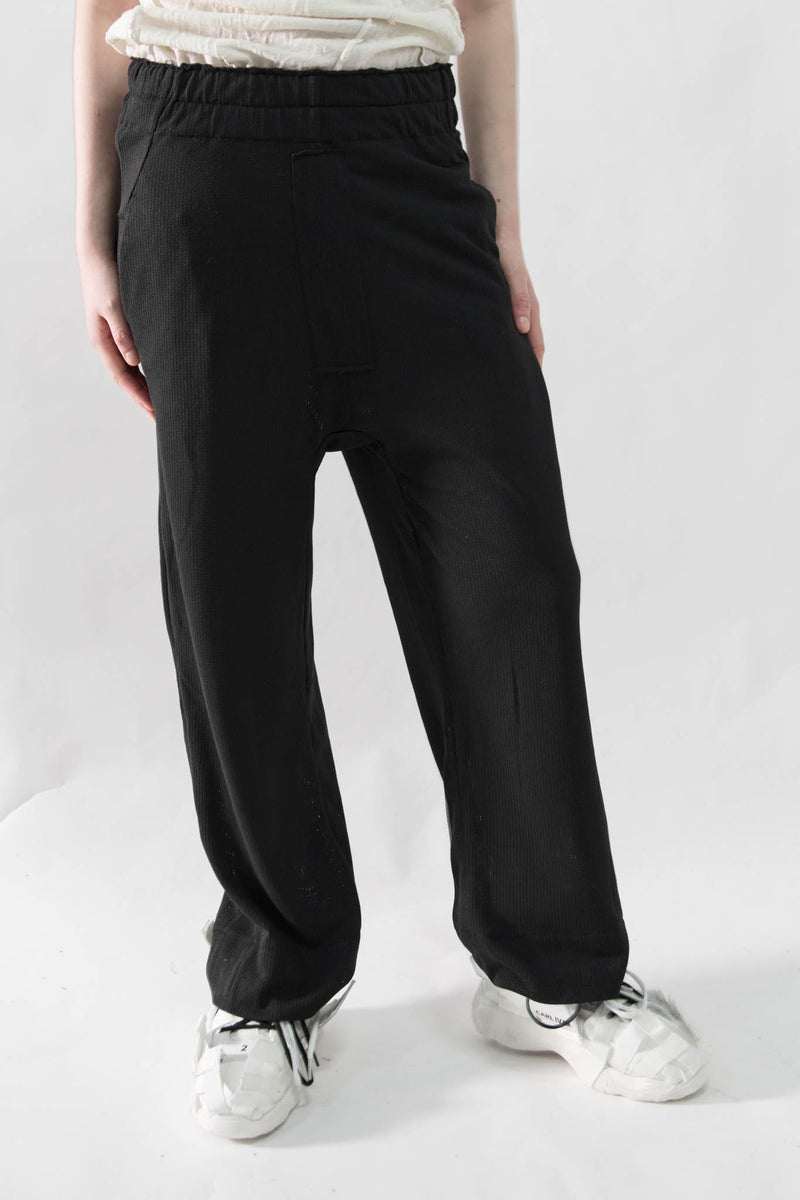 Perforated Loose Suit Pants - CARL IVAR