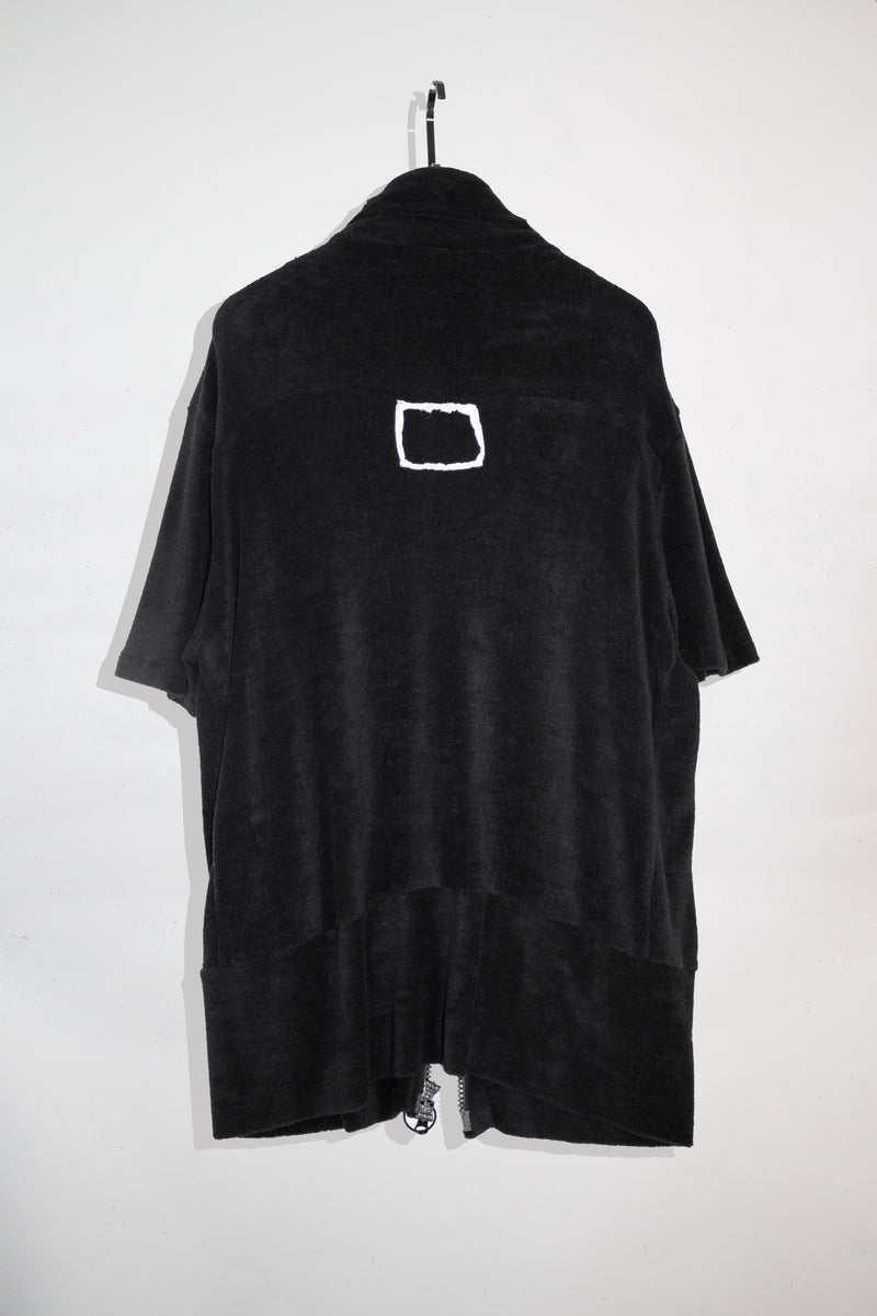 Zip Up Velour T-Shirt - CARL IVAR